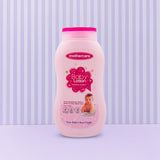 Mothercare Baby Lotion Natural And Mild Bottle Center Placed with purple strips in background