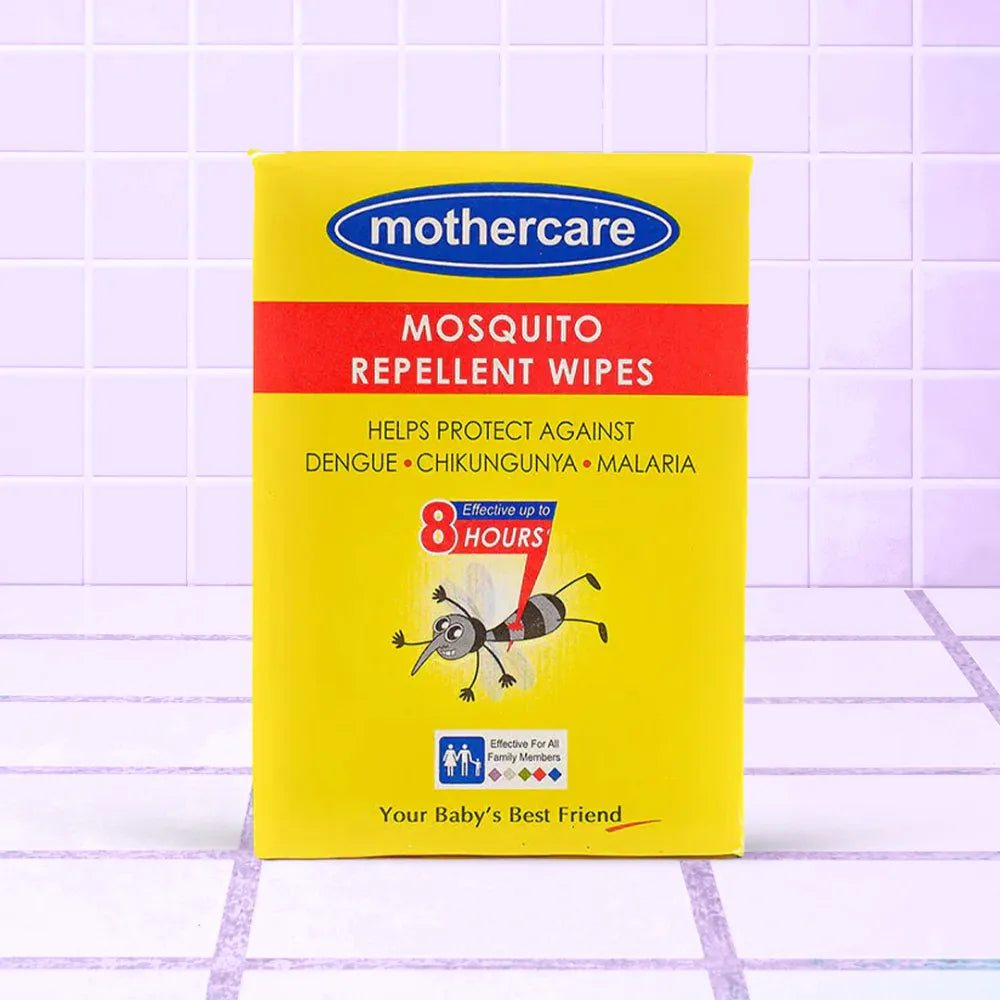 Mothercare Mosquito Repellent Wipes 10 Pcs