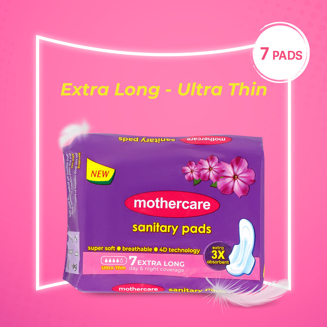 Mothercare - Ultra Thin 7 Extra long Sanitary Pad