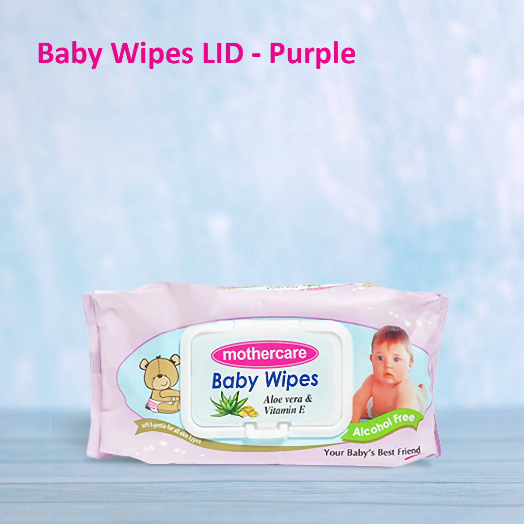 Mothercare Baby Wipes LID - Purple
