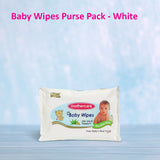 Mothercare Baby Wipes Purse Pack - White