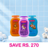 Bath & Shower - Pack of 3