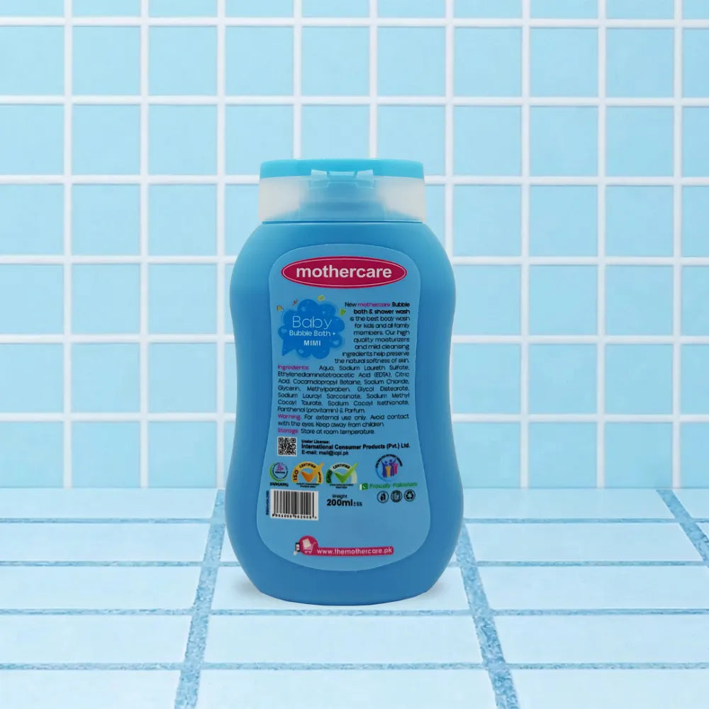 Mimi Bath & Shower Wash 200ml PDP Back Image