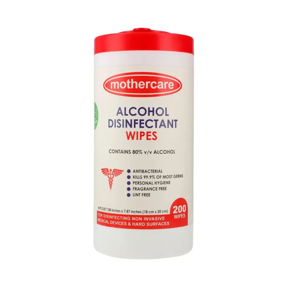 Mothercare Alcohol Disinfectant Wipes 200 Pcs