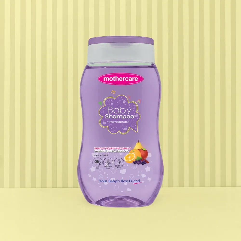 Mothercare Baby Shampoo Purple Fruit Extracts PDP
