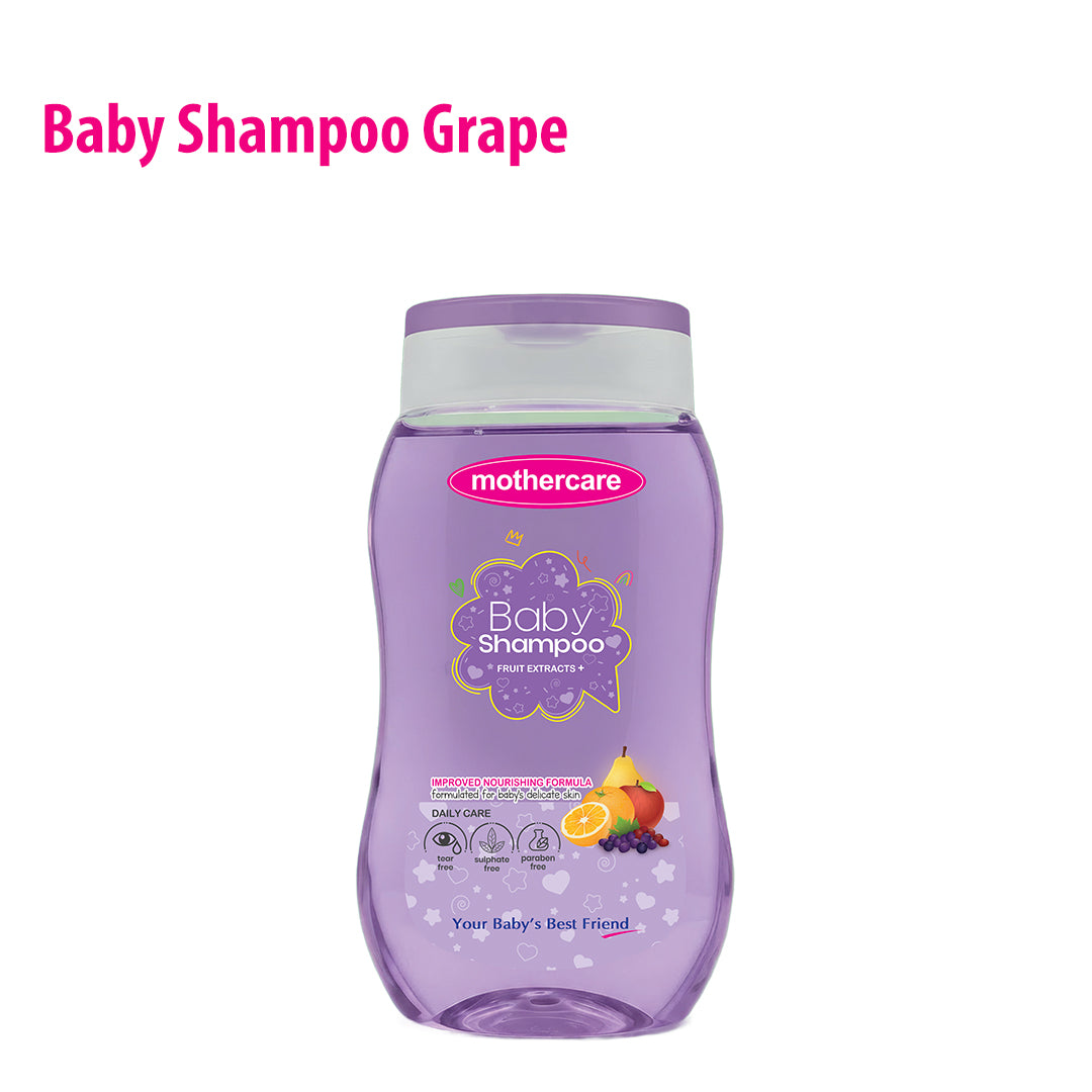 New-Mothercare-Baby-Shampoo-Grape-Fruit-Extracts-Large-200ML