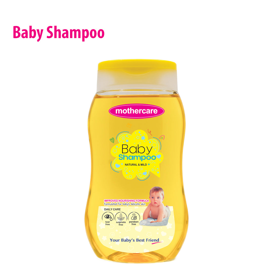 New-Mothercare-Baby-Shampoo-Yellow-Natural-And-Mild-Large-200ML