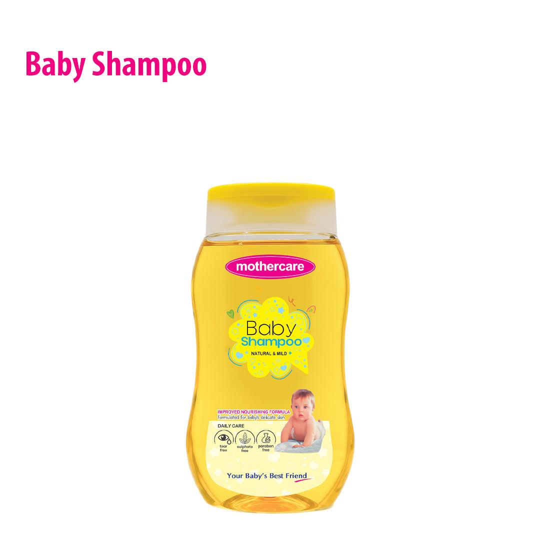 New-Mothercare-Baby-Shampoo-Yellow-Natural-And-Mild-Medium-105ML