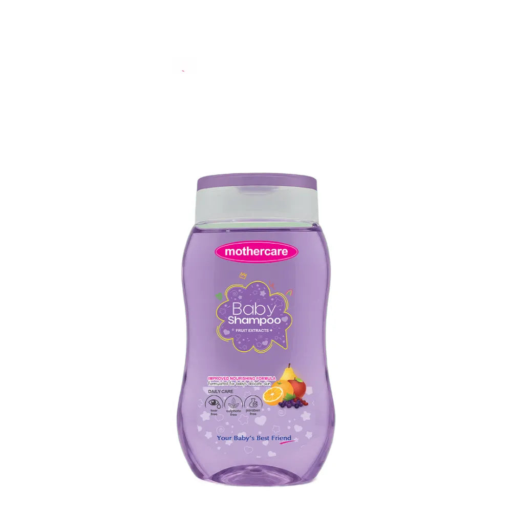 Mothercare Baby Shampoo Purple Fruit Extracts Small to Medium Size Bottle