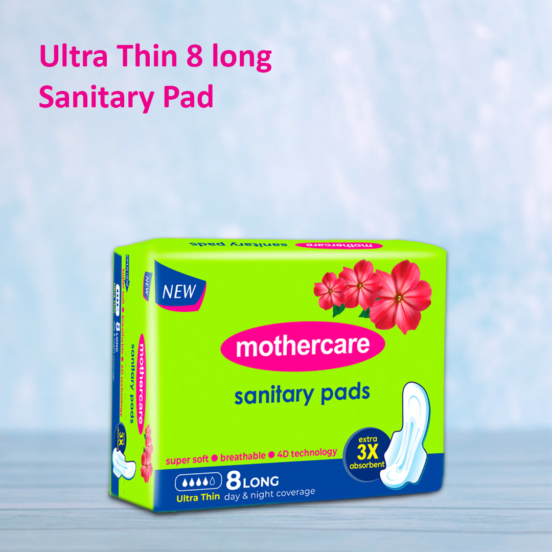 Mothercare- Ultra Thin 8 long Sanitary Pad