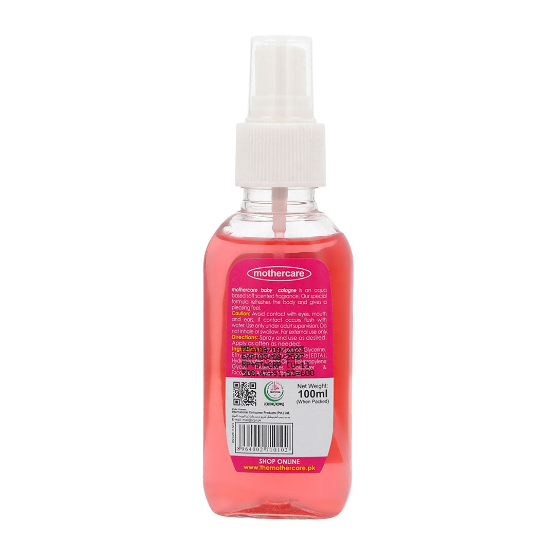 Mothercare Baby Cologne Spray Pink 100ml